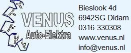 Venus Auto-Elektra Zevenaar Didam 0316-330308
